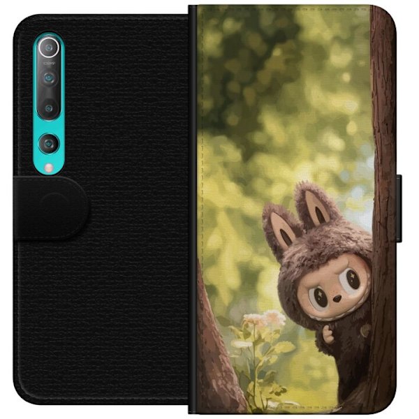 Xiaomi Mi 10 5G Lompakkokotelo Labubu Graffiti Vibes – Katutaide hirviömuodossa