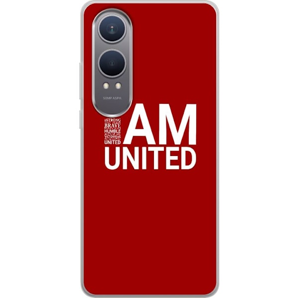 OnePlus Nord CE4 Lite Gennemsigtig cover Manchester United