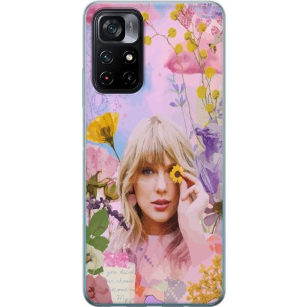 Xiaomi Poco M4 Pro 5G Gjennomsiktig deksel Taylor Swift