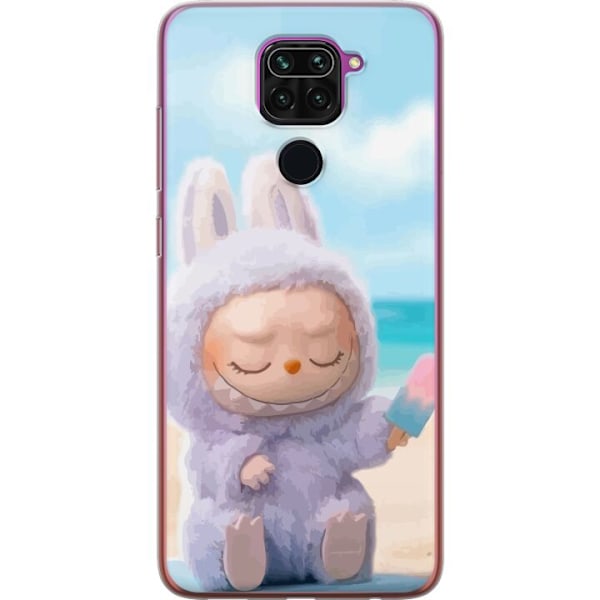 Xiaomi Redmi Note 9 Läpinäkyvä kuori Labubu Vaaleanpunainen Tunnelma