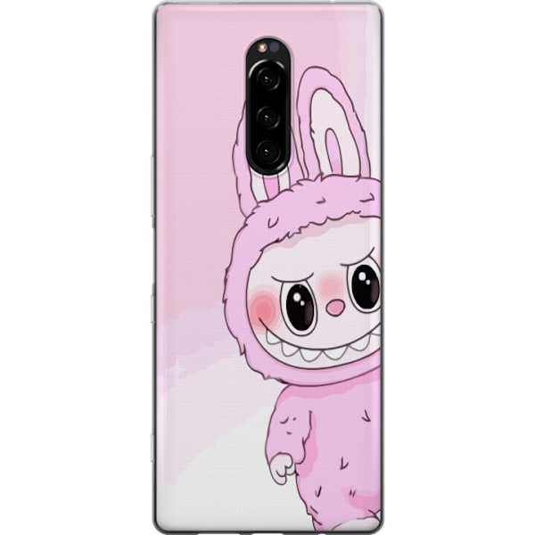 Sony Xperia 1 Läpinäkyvä kuori Labubu Jänis-sarja