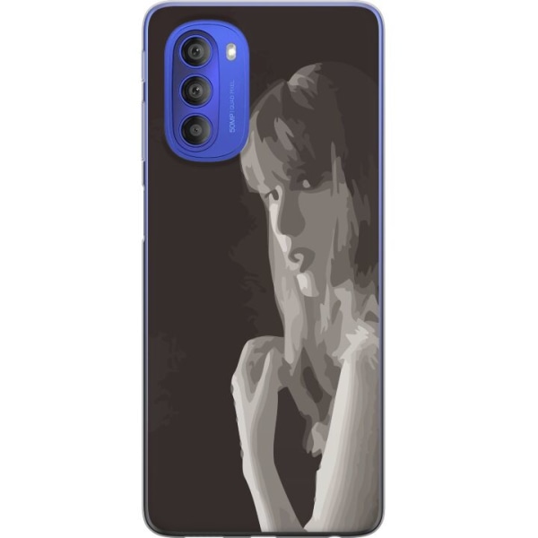 Motorola Moto G51 5G Genomskinligt Skal Taylor Swift - TTPD