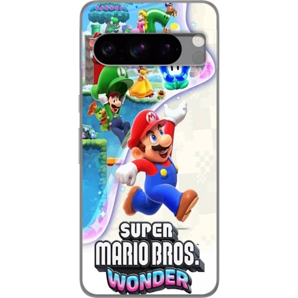 Google Pixel 8 Pro Gennemsigtig cover Super Mario Wonder