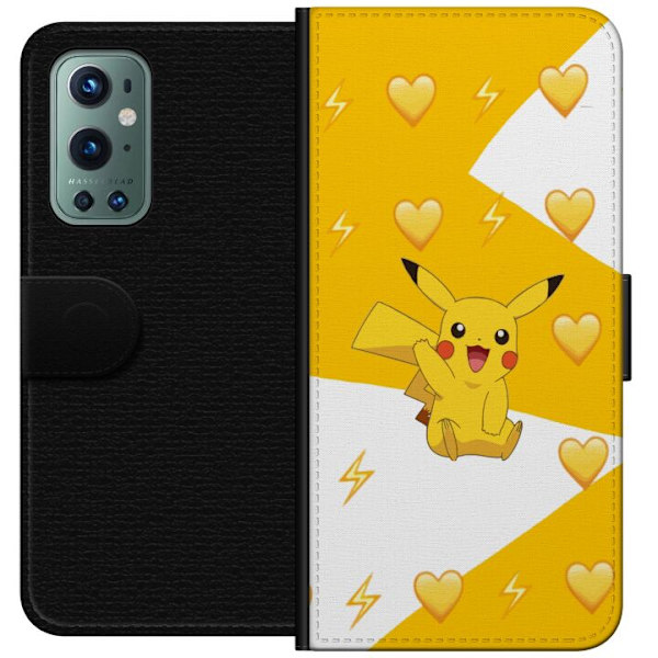 OnePlus 9 Pro Lompakkokotelo Pikachu Pokémon Pelihahmo Peliaihe Suosittu Ikoni Sarjakuvasarja Pokémon GO Lasten Klassikko