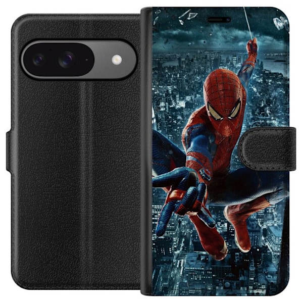 Google Pixel 9 Tegnebogsetui Spiderman