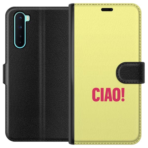 Kompatibel Tegnebogsetui til OnePlus Nord Rose CIAO gul