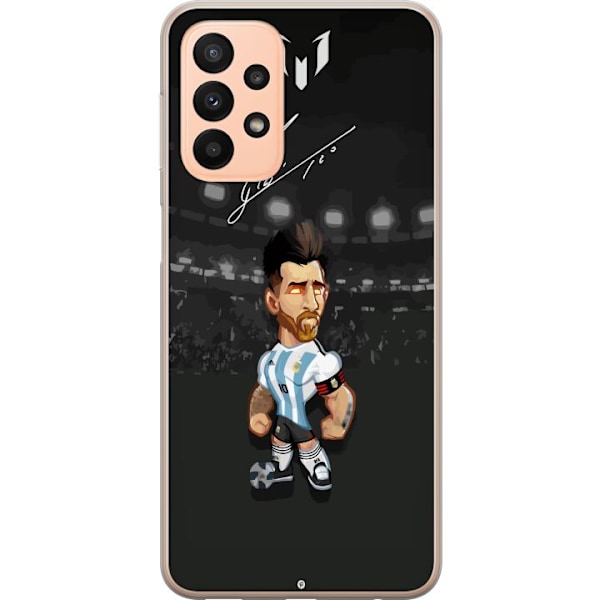 Samsung Galaxy A23 5G Gjennomsiktig deksel Messi