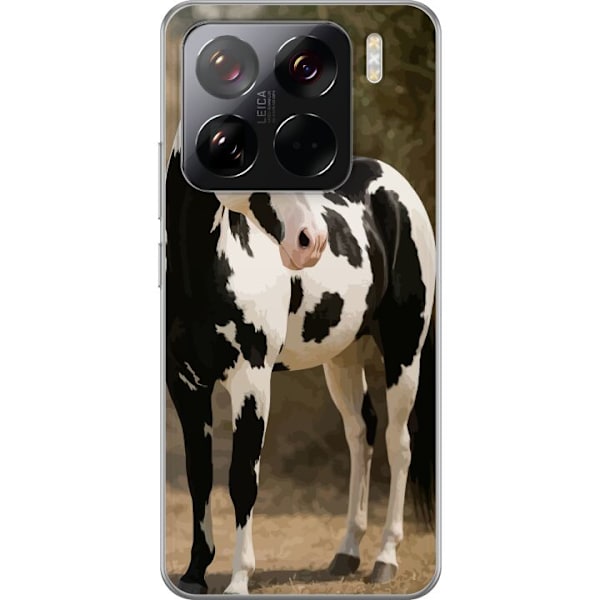 Xiaomi 15 Pro Gennemsigtig cover Smuk Hest - elegant illustrat