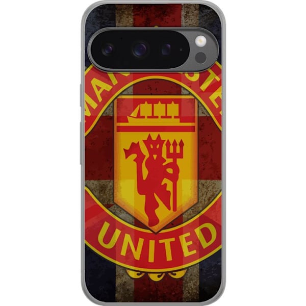 Google Pixel 9 Pro XL Gennemsigtig cover Manchester United FC