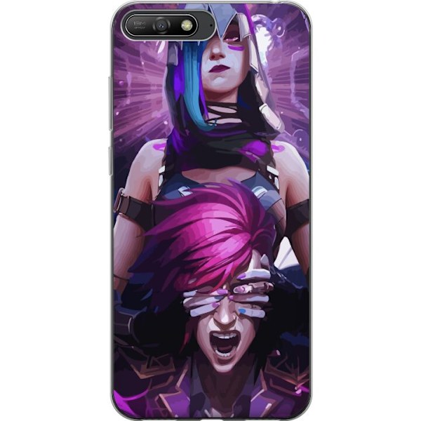 Huawei Y6 (2018) Gennemsigtig cover League of Legends