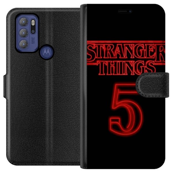 Motorola Moto G60S Plånboksfodral Stranger Things 5