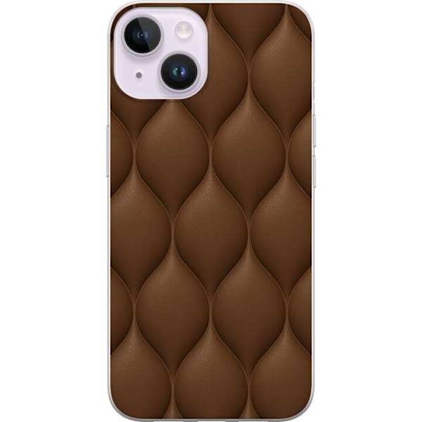 Apple iPhone 14 Genomskinligt Skal Cocoa Scales