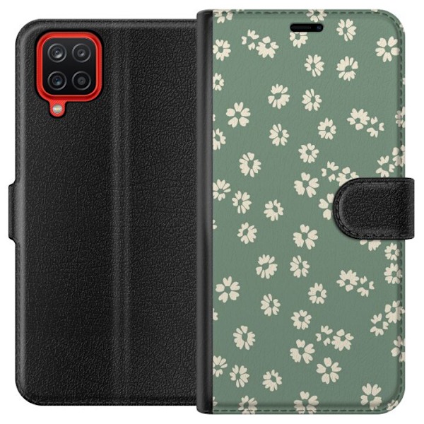 Samsung Galaxy A12 Plånboksfodral Blomsterdröm – färgglat