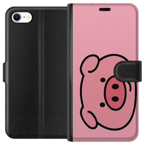 Apple iPhone 6s Lompakkokotelo Kawaii Piggy