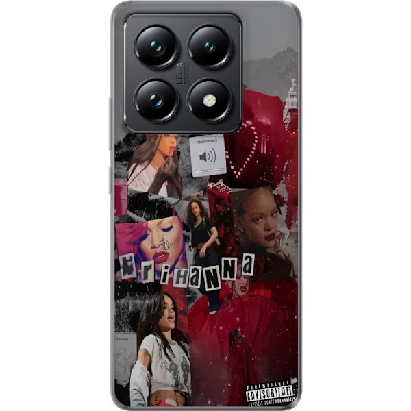 Xiaomi 14T Pro Gennemsigtig cover Rihanna – Iconic Fashion Moments