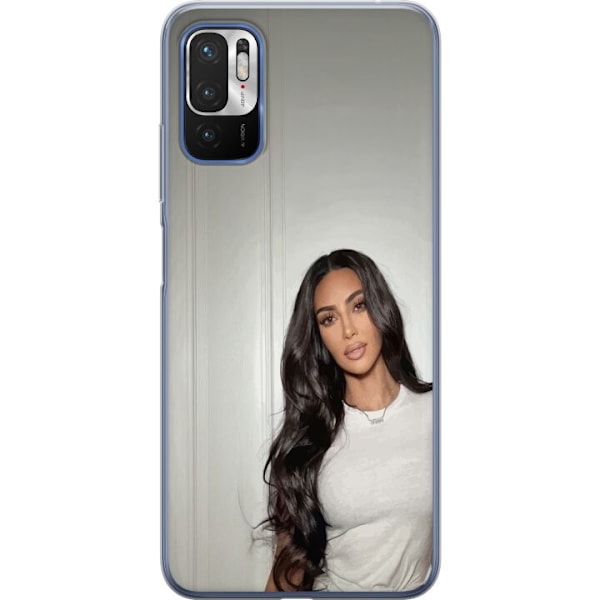 Xiaomi Redmi Note 10 5G Genomskinligt Skal Kim Kardashian – Iconic Style Collection
