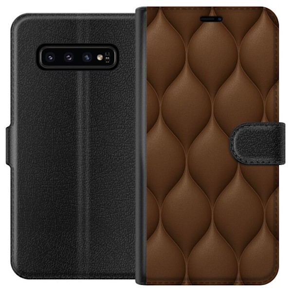 Samsung Galaxy S10 Tegnebogsetui Kakaoskalaer