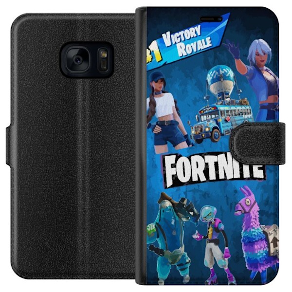 Samsung Galaxy S7 Lompakkokotelo Fortnite