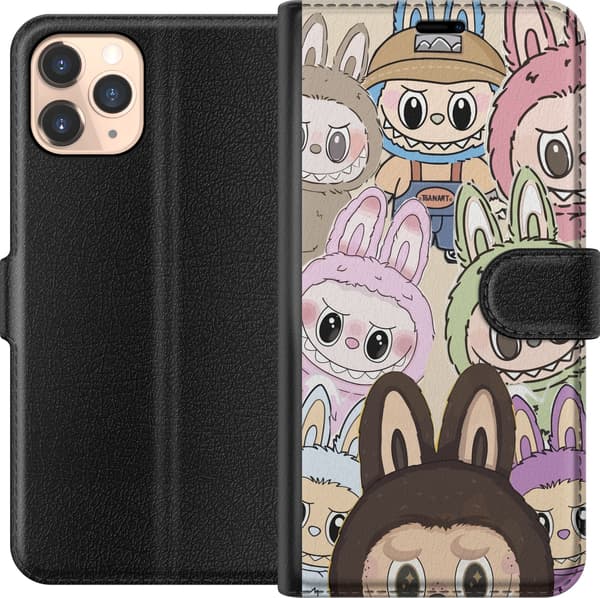 Kompatibelt Plånboksfodral till Apple iPhone 11 Pro The Monster Edition Samlarfigur Anime