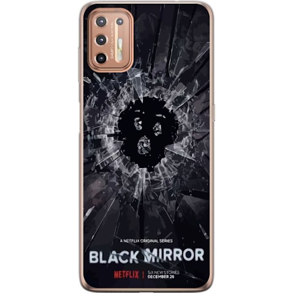 Motorola Moto G9 Plus Läpinäkyvä kuori Black Mirror Sci-Fi