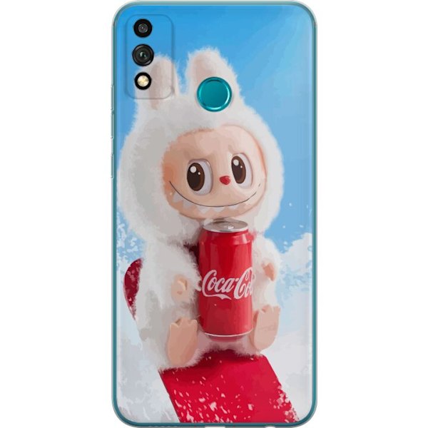 Honor 9X Lite Läpinäkyvä kuori Labubu Summer Edition