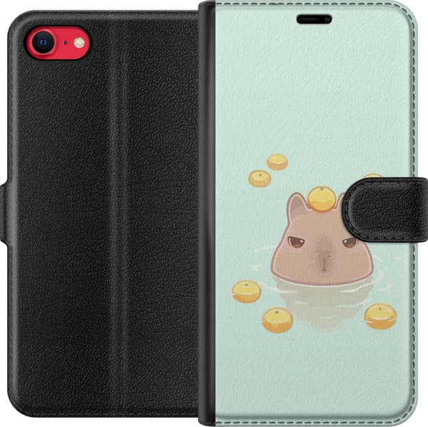 Kompatibelt Lommeboketui til Apple iPhone 8 Capybara