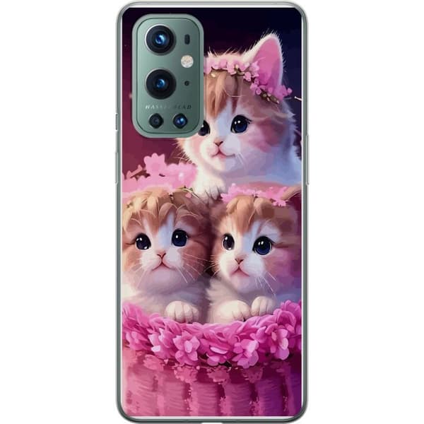 Kompatibelt Mobildeksel til OnePlus 9 Pro Katter