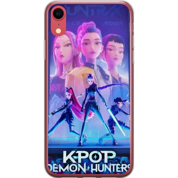 Kompatibelt Mobildeksel til Apple iPhone XR Trendy KPop Demon Hunters dukkefigur
