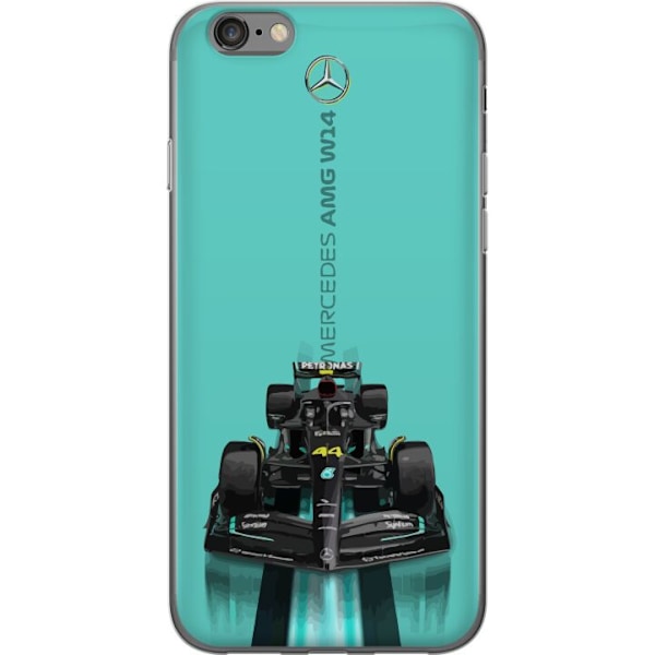 Apple iPhone 6 Gjennomsiktig deksel Mercedes F1