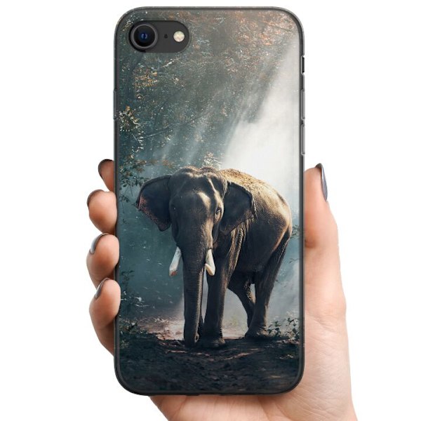 Apple iPhone 7 TPU Mobilskal Elefant