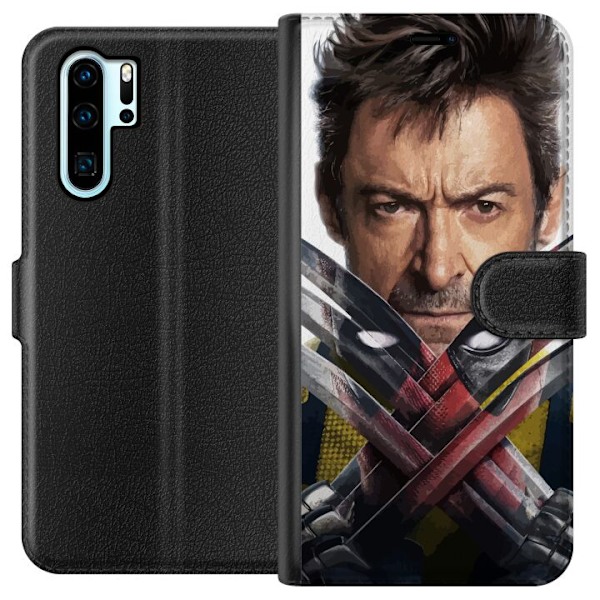 Huawei P30 Pro Lommeboketui Deadpool & Wolverine