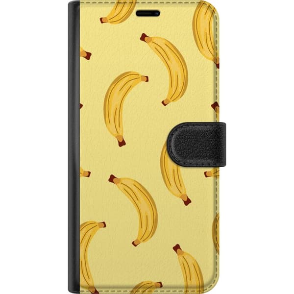 Kompatibelt Plånboksfodral till Samsung Galaxy A40 Banan