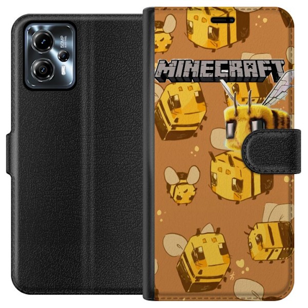Motorola Moto G13 Tegnebogsetui Minecraft Bi
