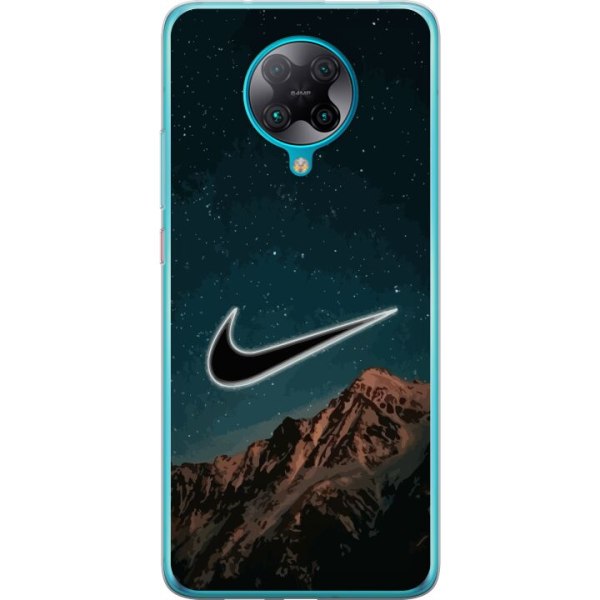 Xiaomi Poco F2 Pro Läpinäkyvä kuori Nike