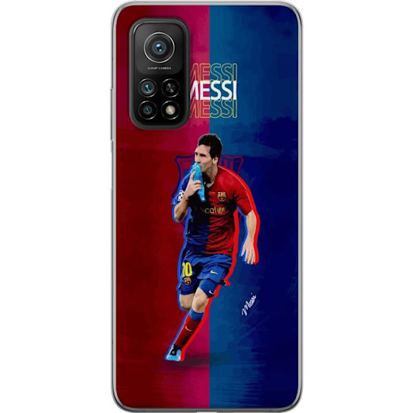 Xiaomi Mi 10T 5G Gennemsigtig cover Messi