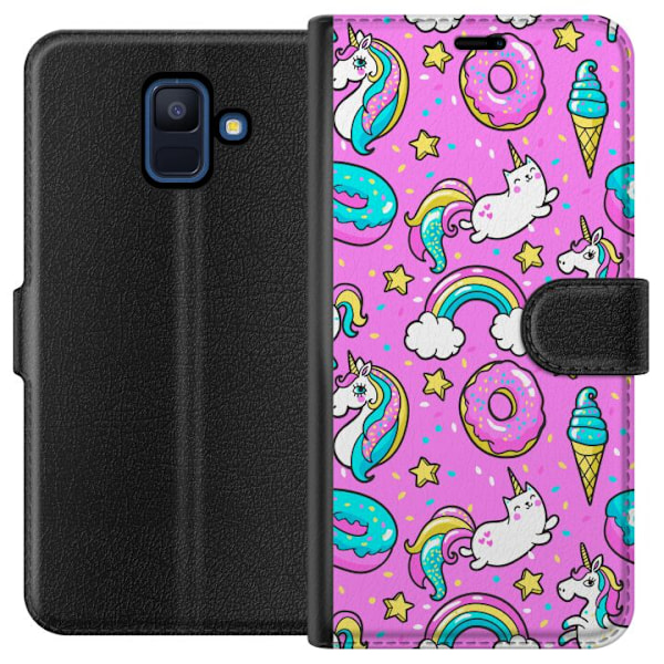 Samsung Galaxy A6 (2018) Tegnebogsetui Enicorner