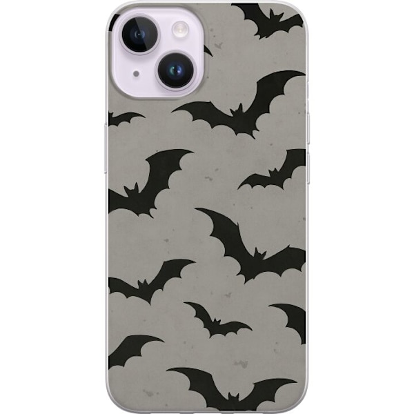 Apple iPhone 15 Läpinäkyvä kuori Flutterprint