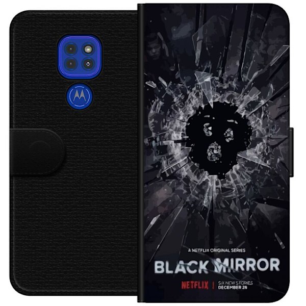 Motorola Moto G9 Play Tegnebogsetui Black Mirror Sci-Fi Netfli