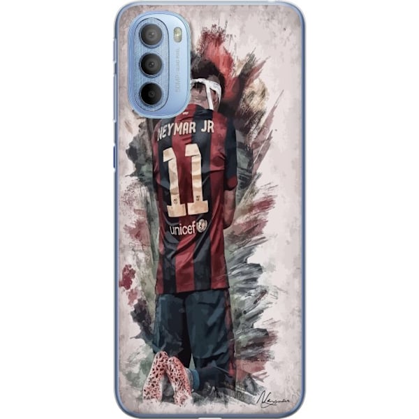 Motorola Moto G31 Gjennomsiktig deksel Neymar