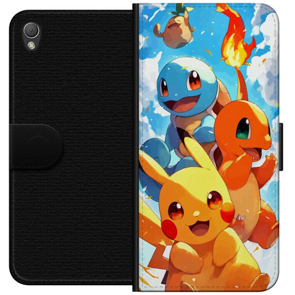 Sony Xperia Z3 Tegnebogsetui Pocket Creatures - inspireret af Pokémon uden at nævne navnet