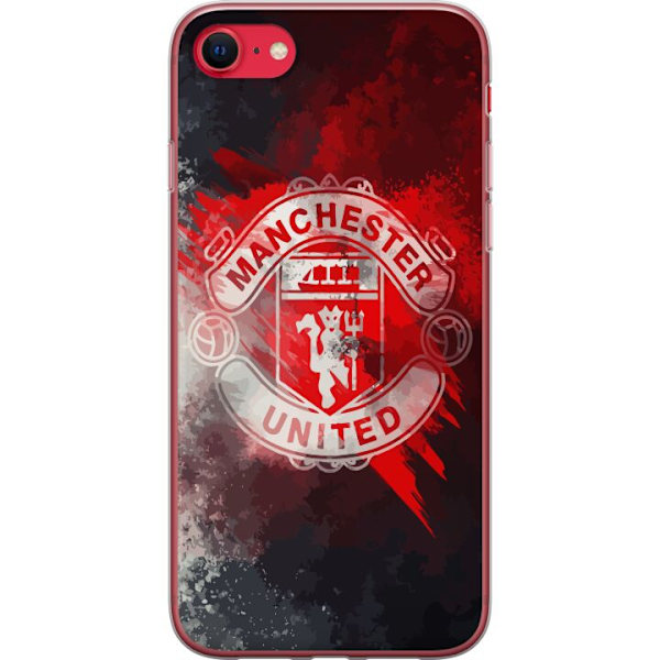 Apple iPhone 16e Gjennomsiktig deksel Manchester United FC