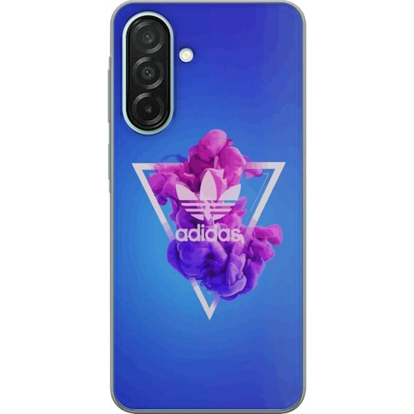 Samsung Galaxy A26 Gennemsigtig cover Adidas-inspireret blåt