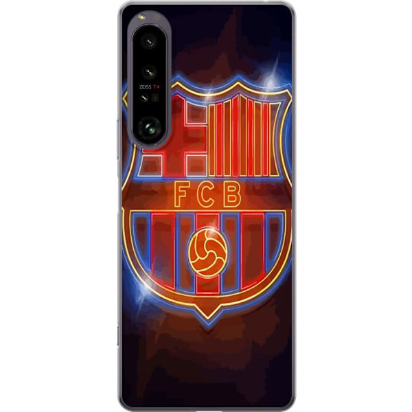 Sony Xperia 1 IV Gennemsigtig cover FC Barcelona