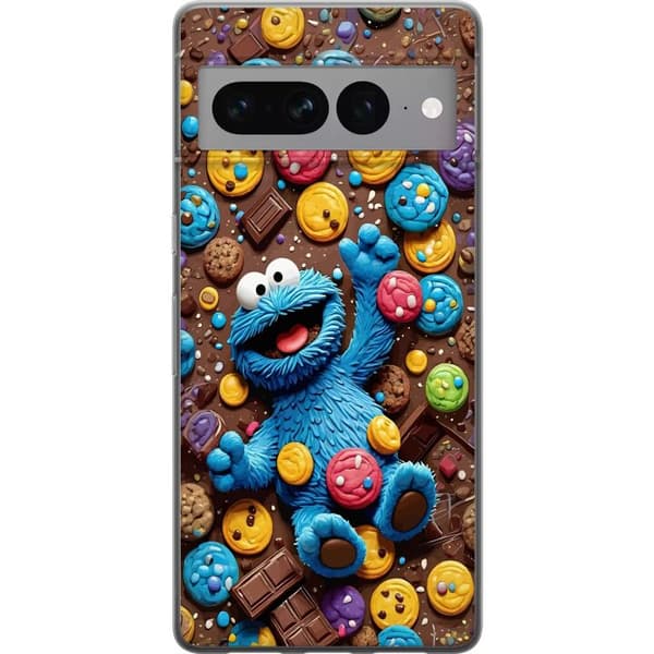Kompatibelt Mobildeksel til Google Pixel 7 Pro Kakmonster bland kakor