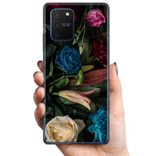 Samsung Galaxy S10 Lite TPU Mobilskal Blommor