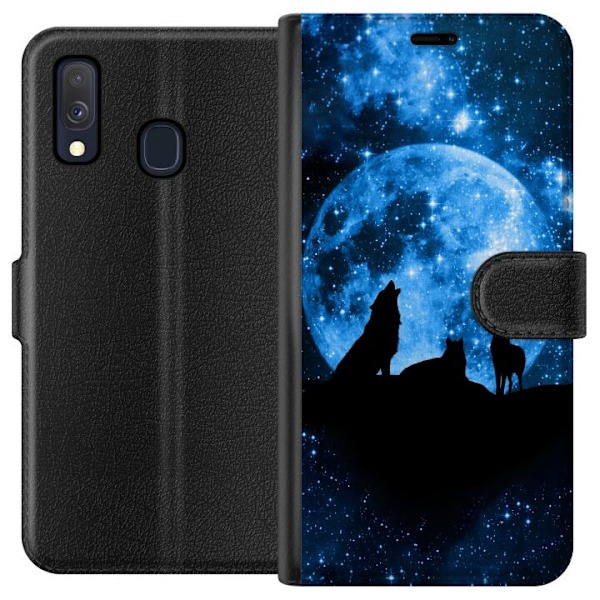 Samsung Galaxy A40 Plånboksfodral Varg