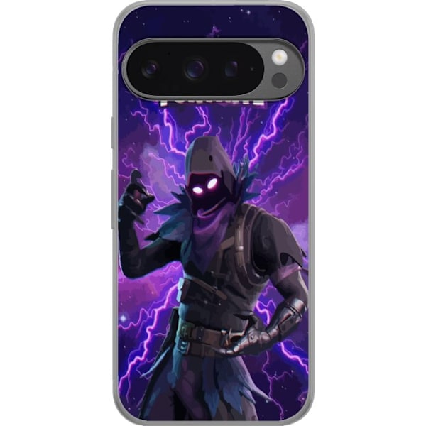 Google Pixel 9 Pro XL Läpinäkyvä kuori Fortnite Raven