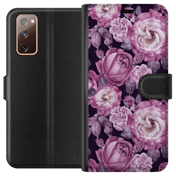 Samsung Galaxy S20 FE Plånboksfodral Blommor