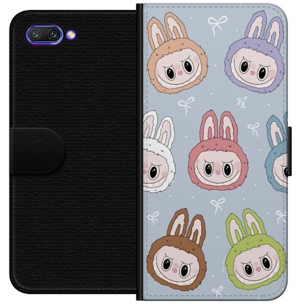 Honor 10 Plånboksfodral Pastel Labubu