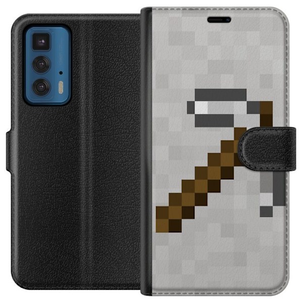 Motorola Edge 20 Pro Tegnebogsetui Minecraft Værktøjer